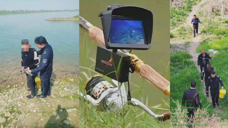 【禁渔区电打鱼,两男子落网!】为解一时口腹之欲,湖南益阳两名男子置国家法律法规于不顾,不但